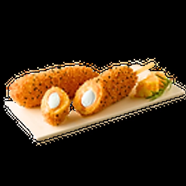 Monster Double Cheese Corndog.
