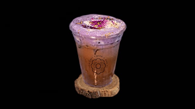 Ube Haze Cream Latte.