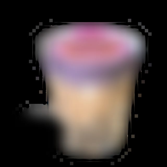 Taro Brûlée Boba Milk Tea.