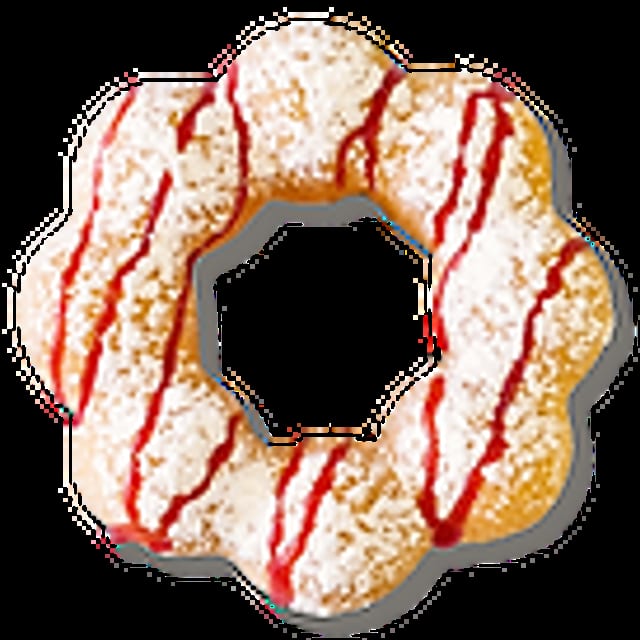Raspberry Funnel Cake.