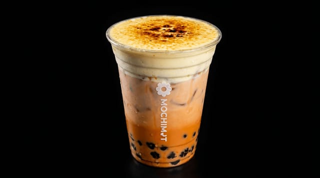 Crème Brûlée Thai Tea.