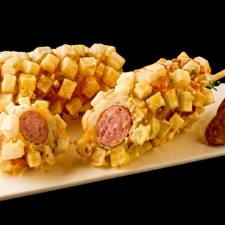 Crispy Potato Corndog