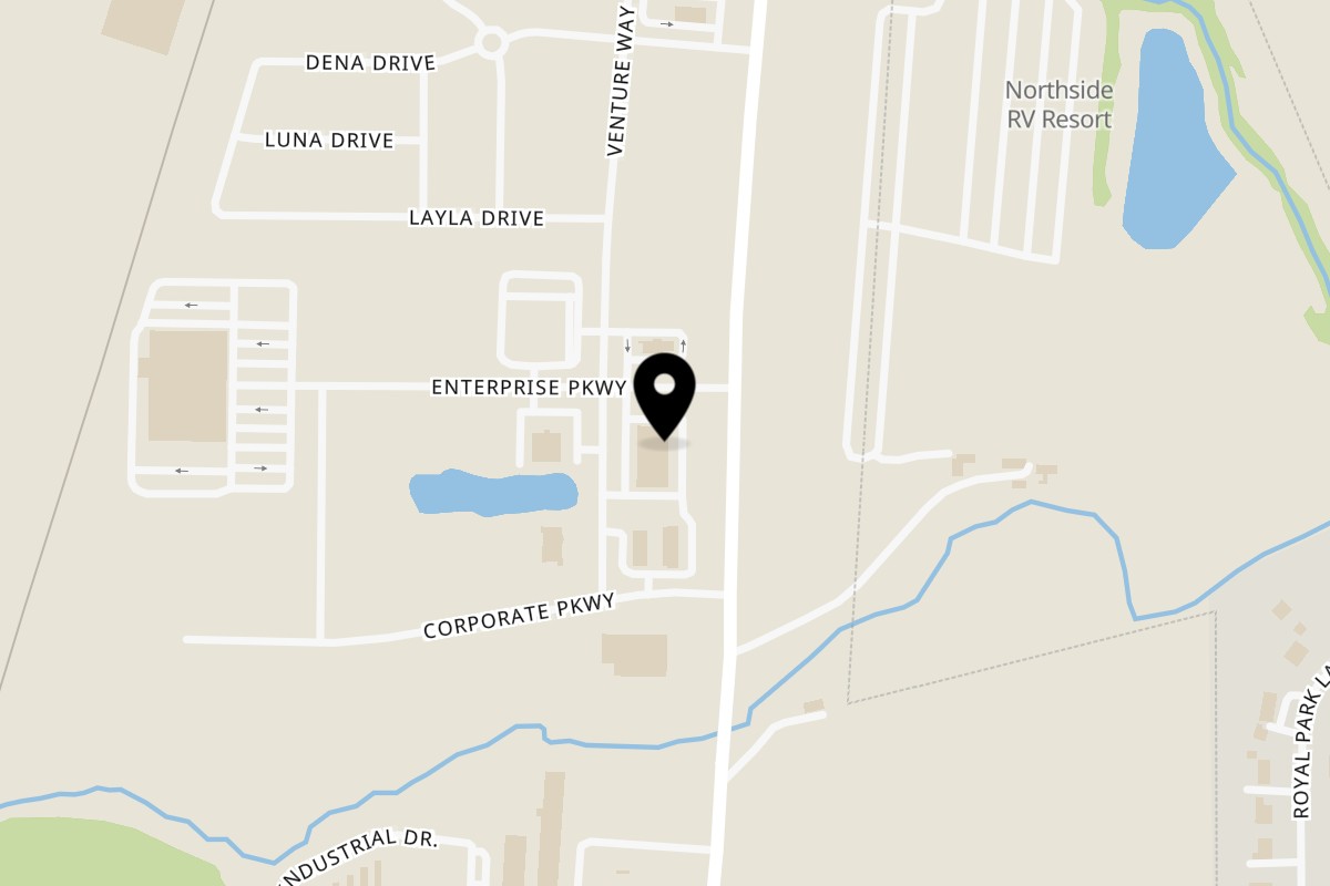 Map showing the location of Mochinut Waxahachie on 2801 N Hwy 77 #140 in Waxahachie