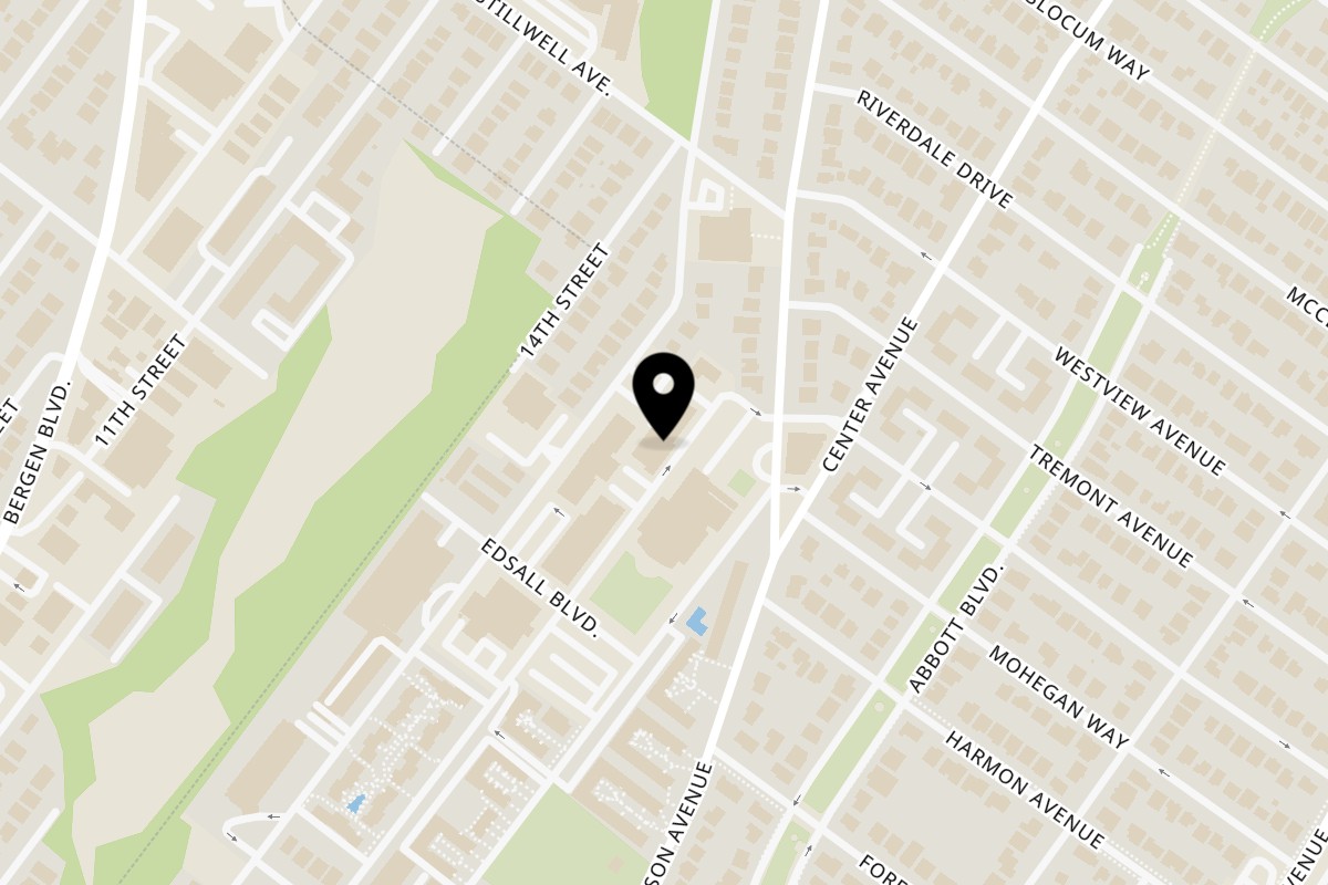 Map showing the location of Mochinut Fort Lee on 1369 16th St in Fort Lee